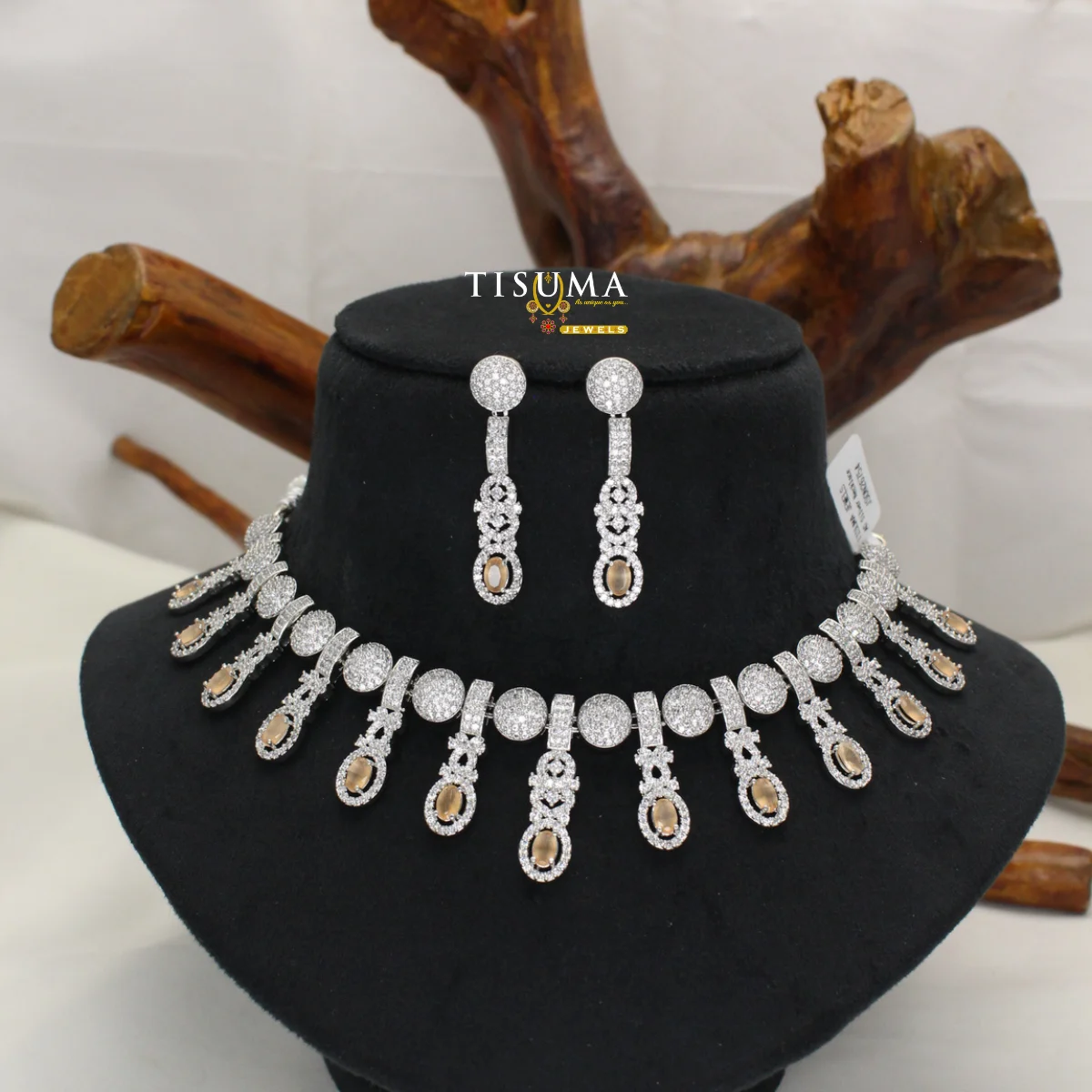 AD Silver Necklace
