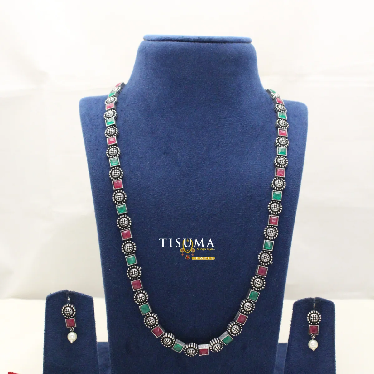 Multicolor Stone Oxidized Haram