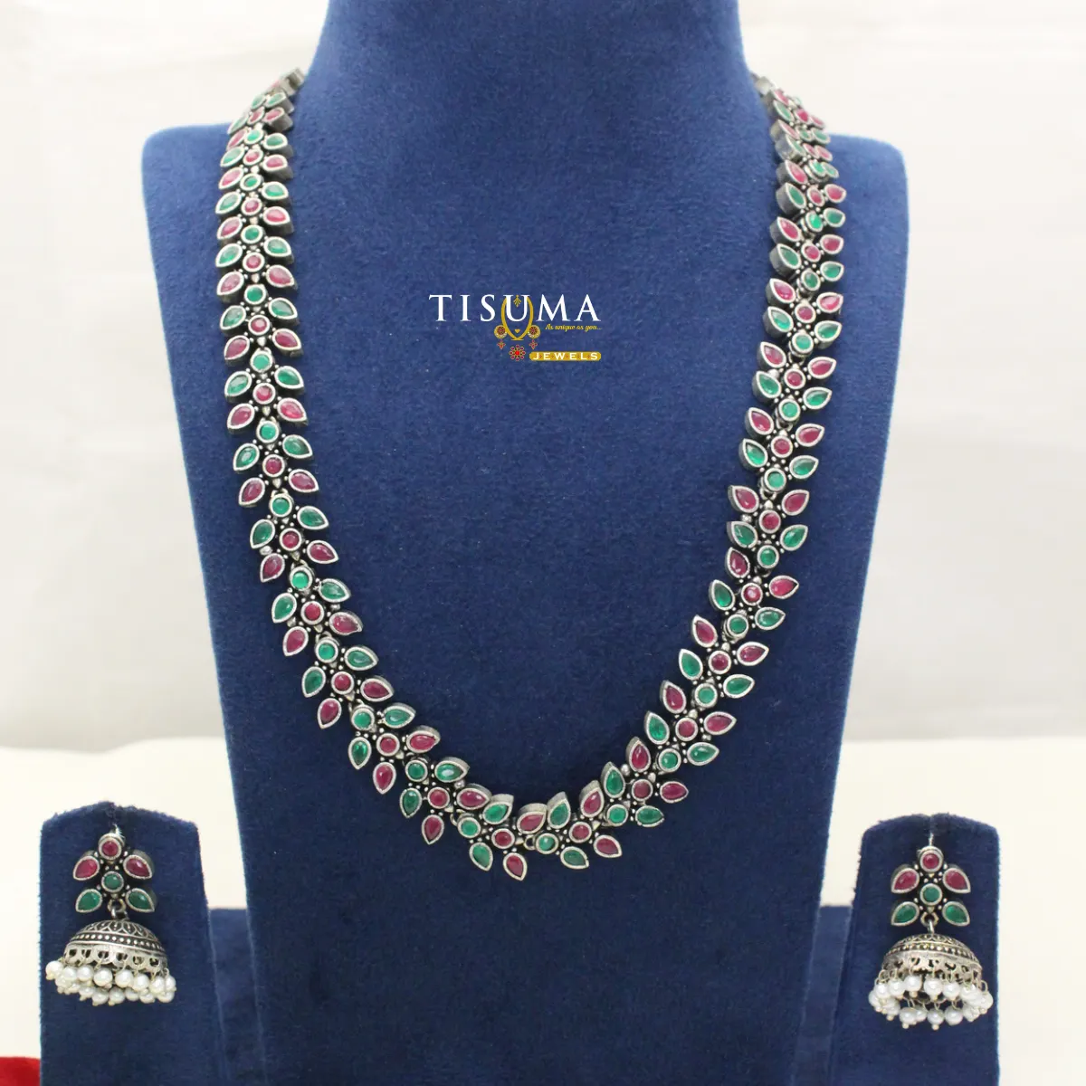Multicolor Stone Oxidized Haram