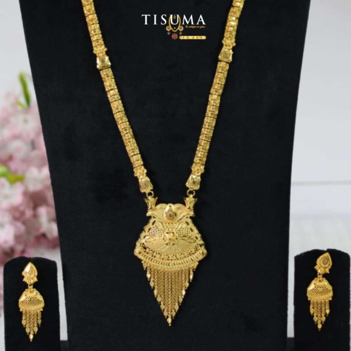 One Gram Forming Long Pendant Haram