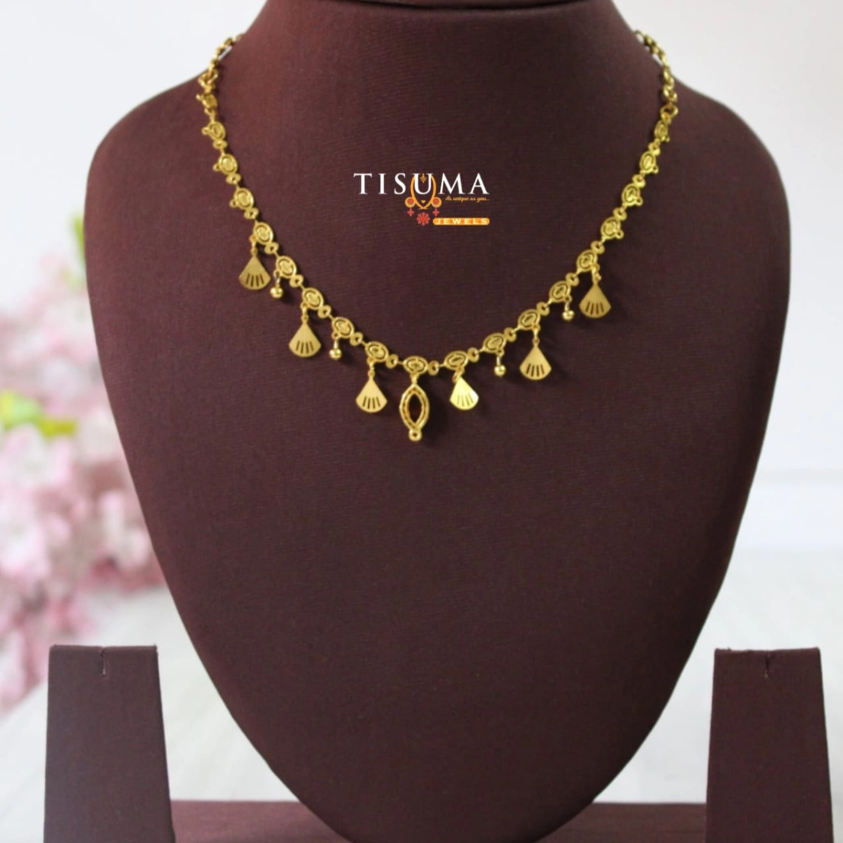 One Gram Forming Short Necklace