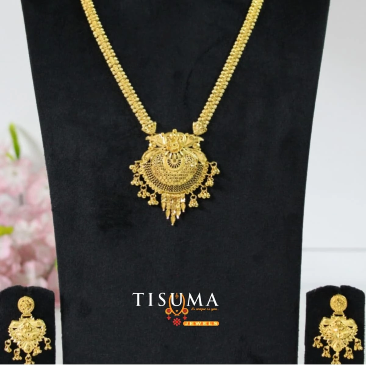 One Gram Traditional Pendant Haram