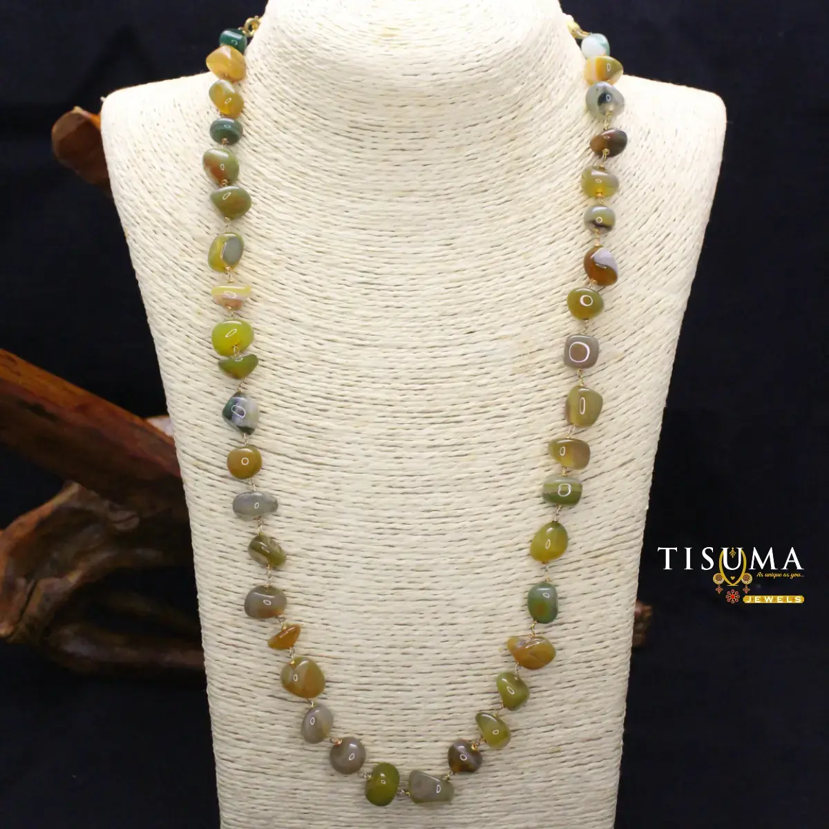Agate beads Malai