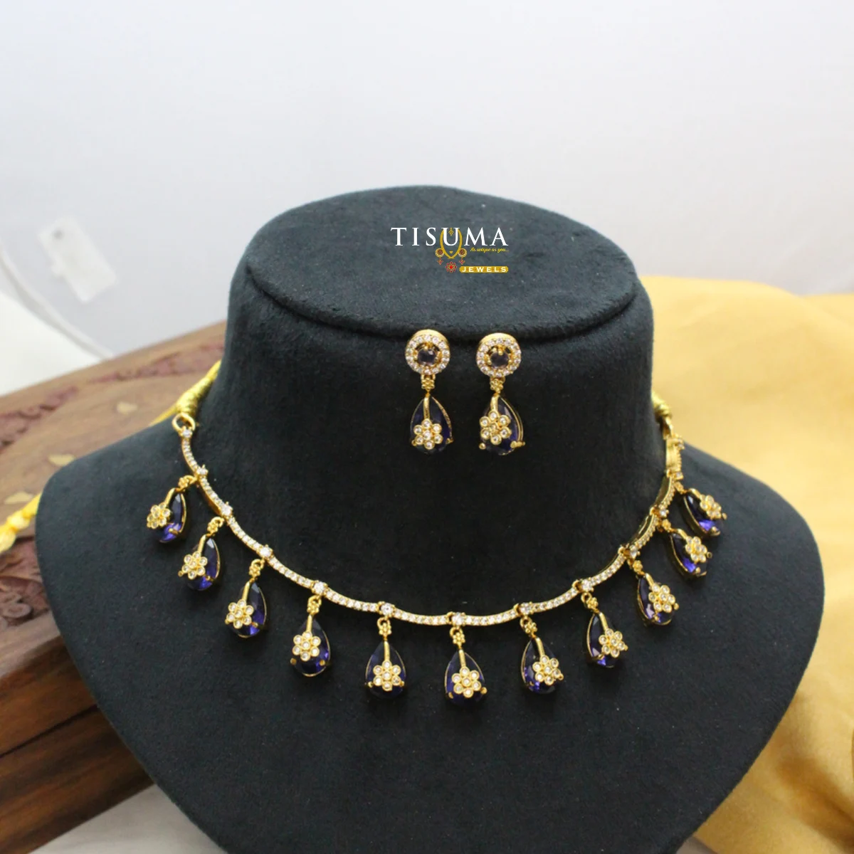 Royal Navy Blue Necklace